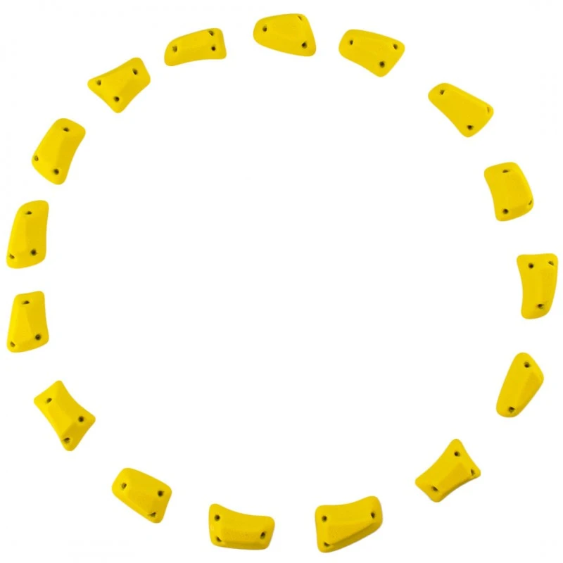 Blox S — set de agarres Euroholds, amarillo